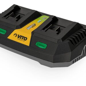 Cargador de baterías rápido doble  20V VITO