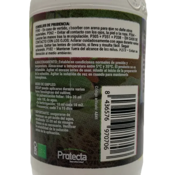 Algorex Decap instrucciones