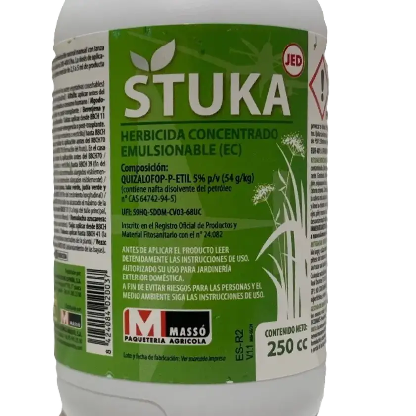 Etiqueta del herbicida Stuka