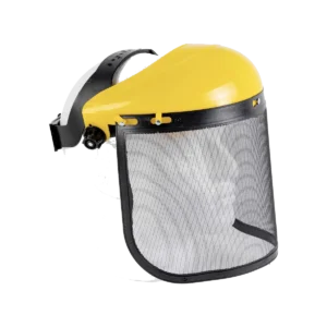 Visera protectora con malla de seguridad