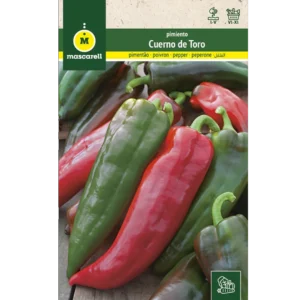 Pimiento cuerno de toro (cornicabra)