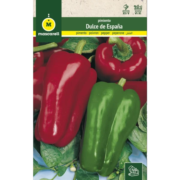 Pimiento dulce de España