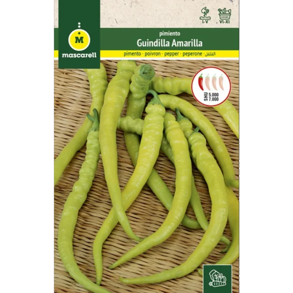 Pimiento guindilla amarilla