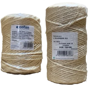 Variedades de cuerda sisal
