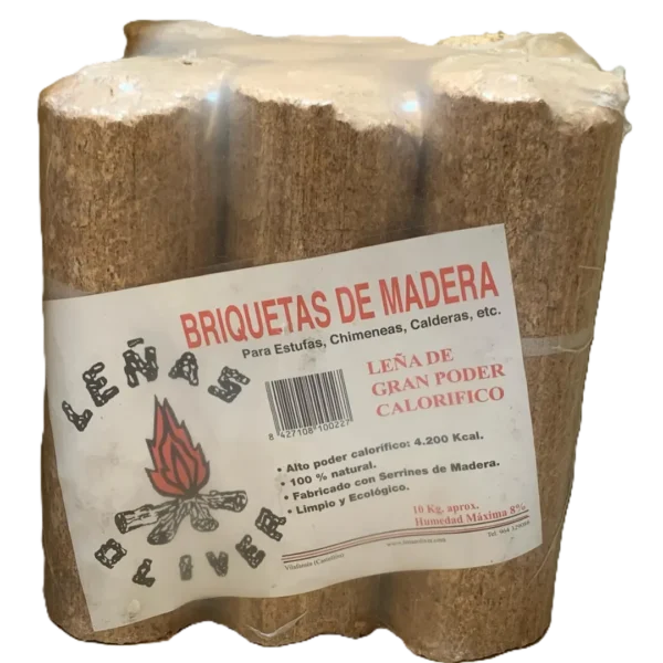 Briquetas de madera