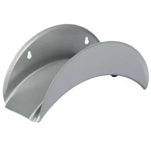 Soporte de manguera metálico para pared