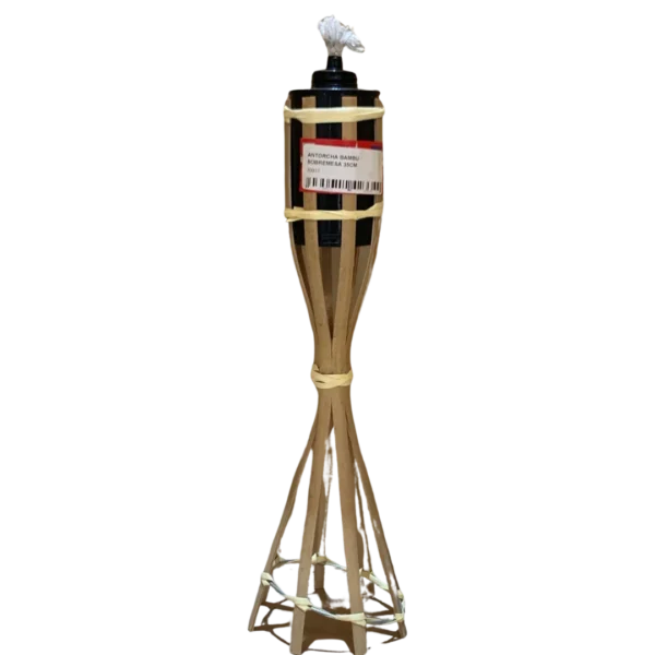 Antorcha de bambú de sobremesa