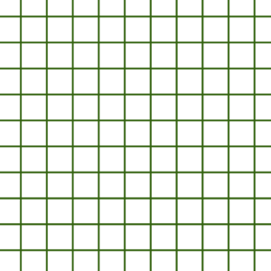 Malla electrosoldada plástico verde
