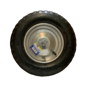 Rueda de carretilla obra