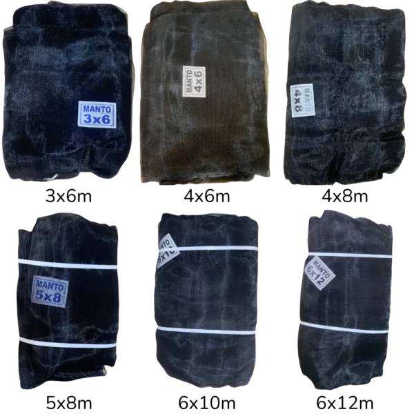 Variedades manto para recoger aceitunas