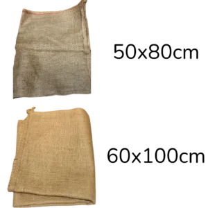 Variedades de sacos de yute
